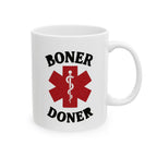 Boner Doner Ceramic Mug |  Personalized Mug