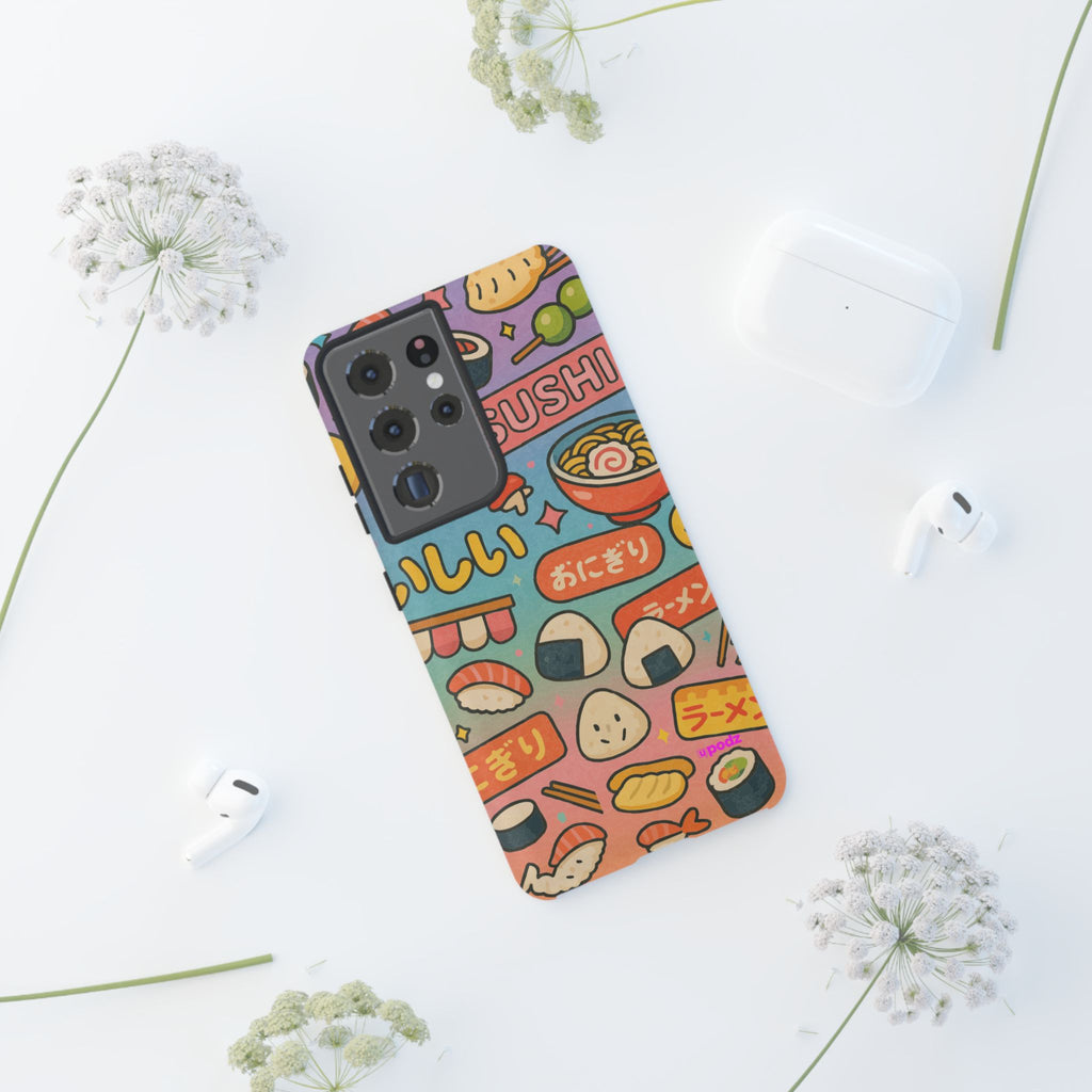 I love Sushi, White Cover Design, Tough Cases, Phone Cover