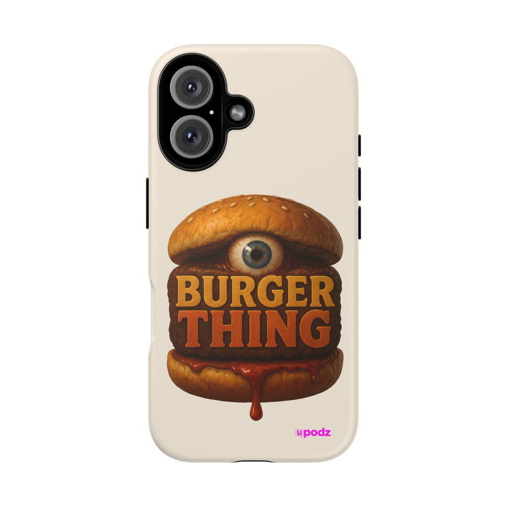 Burger Thing Design, Tough Cases, Phone Cover