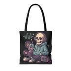 Skully Headphones Tote Bag - Quirky Fun Bag