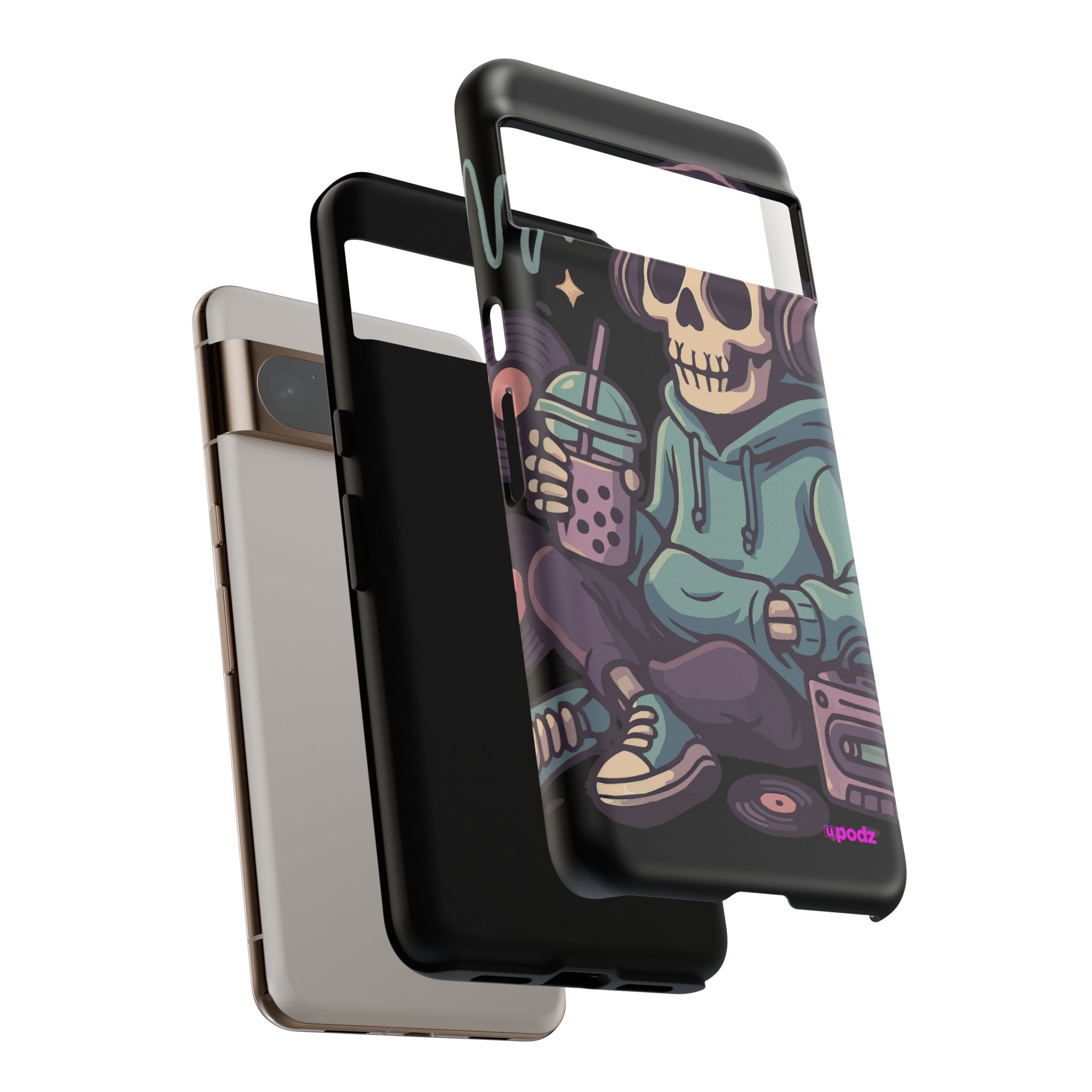 Skull Headphones Design, Tough Cases, Phone Cover