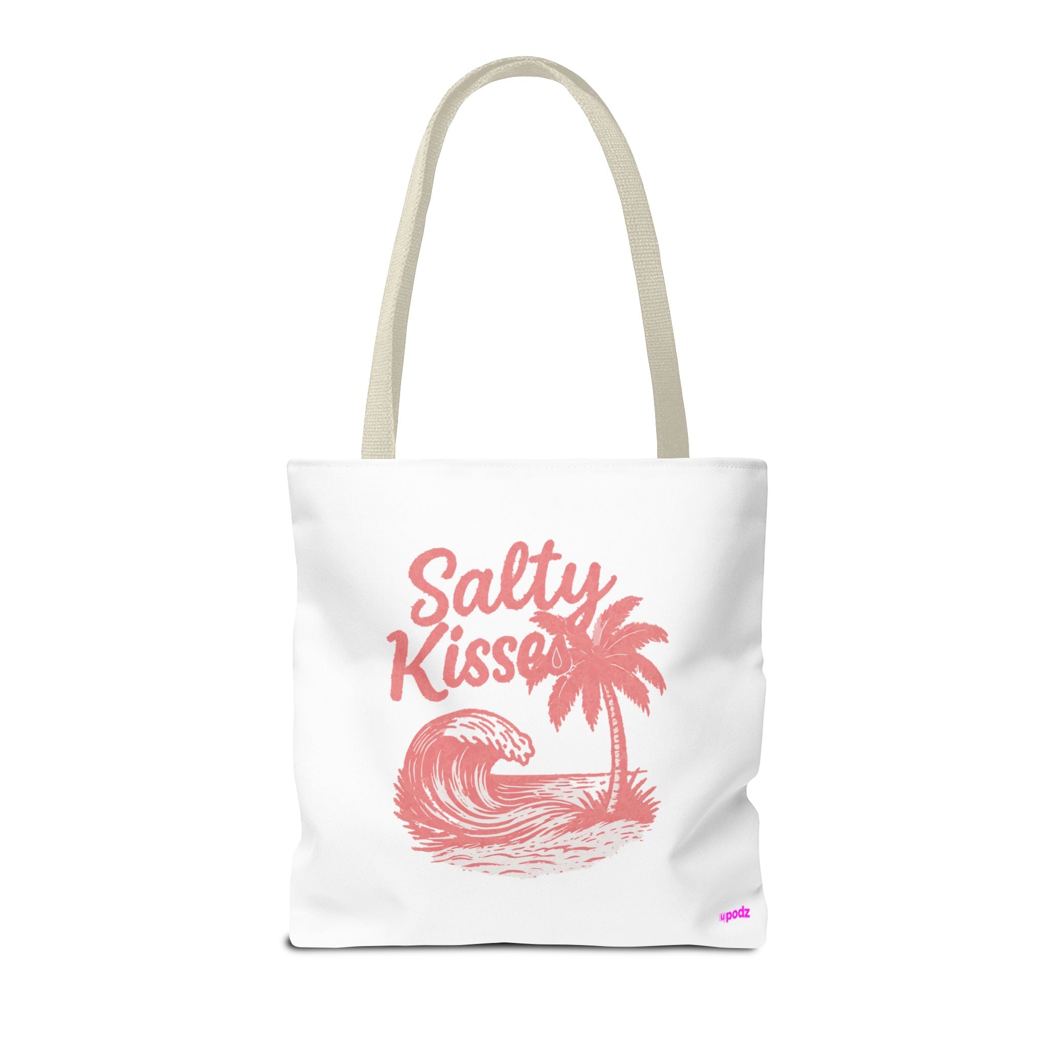 Salty Kisses Tote - Quirky Design, Fun Bag