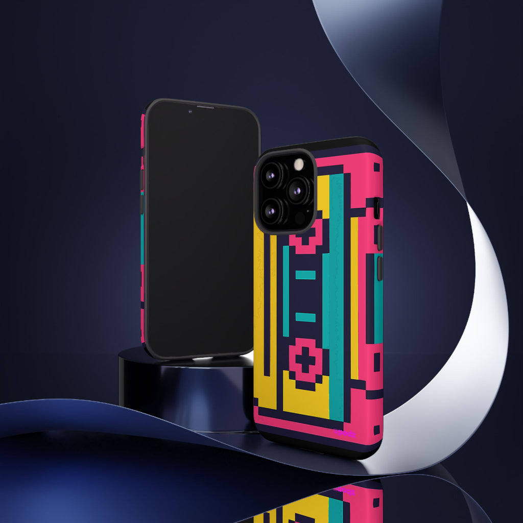 Retro tape Design, Tough Cases, Phone Cover