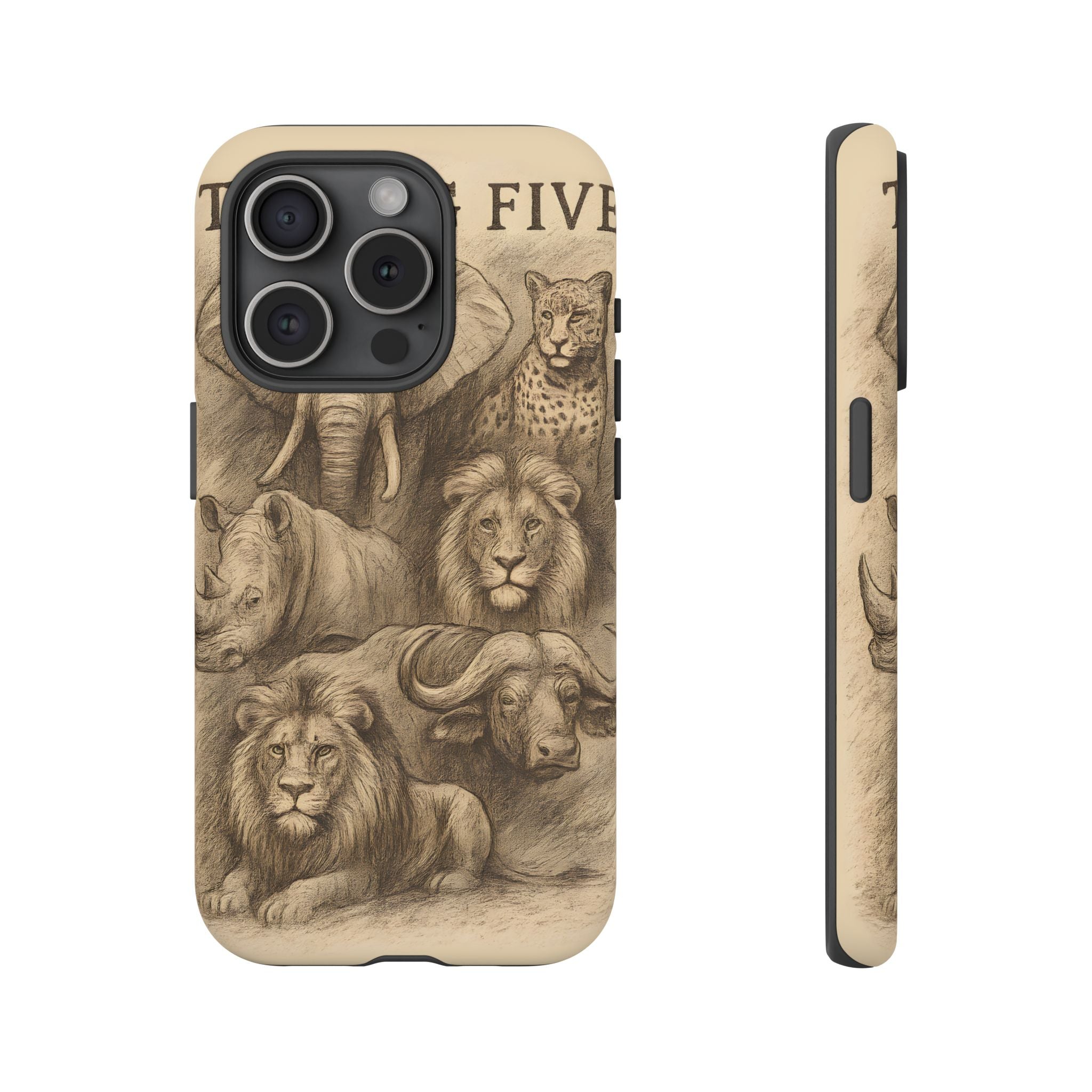 The Big 5 Design, Tough Cases, Phone Cover, Unique Gift