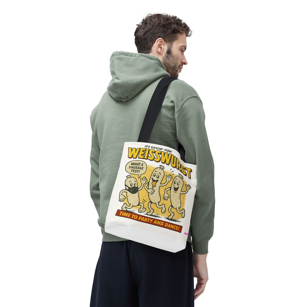 Weiner Fest Tote Bag - Quirky Fun Bag