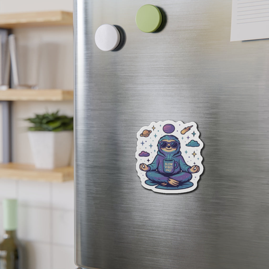 Slow Vibes Die-Cut Magnets - Fun Home Decor, Gift for Food Lovers