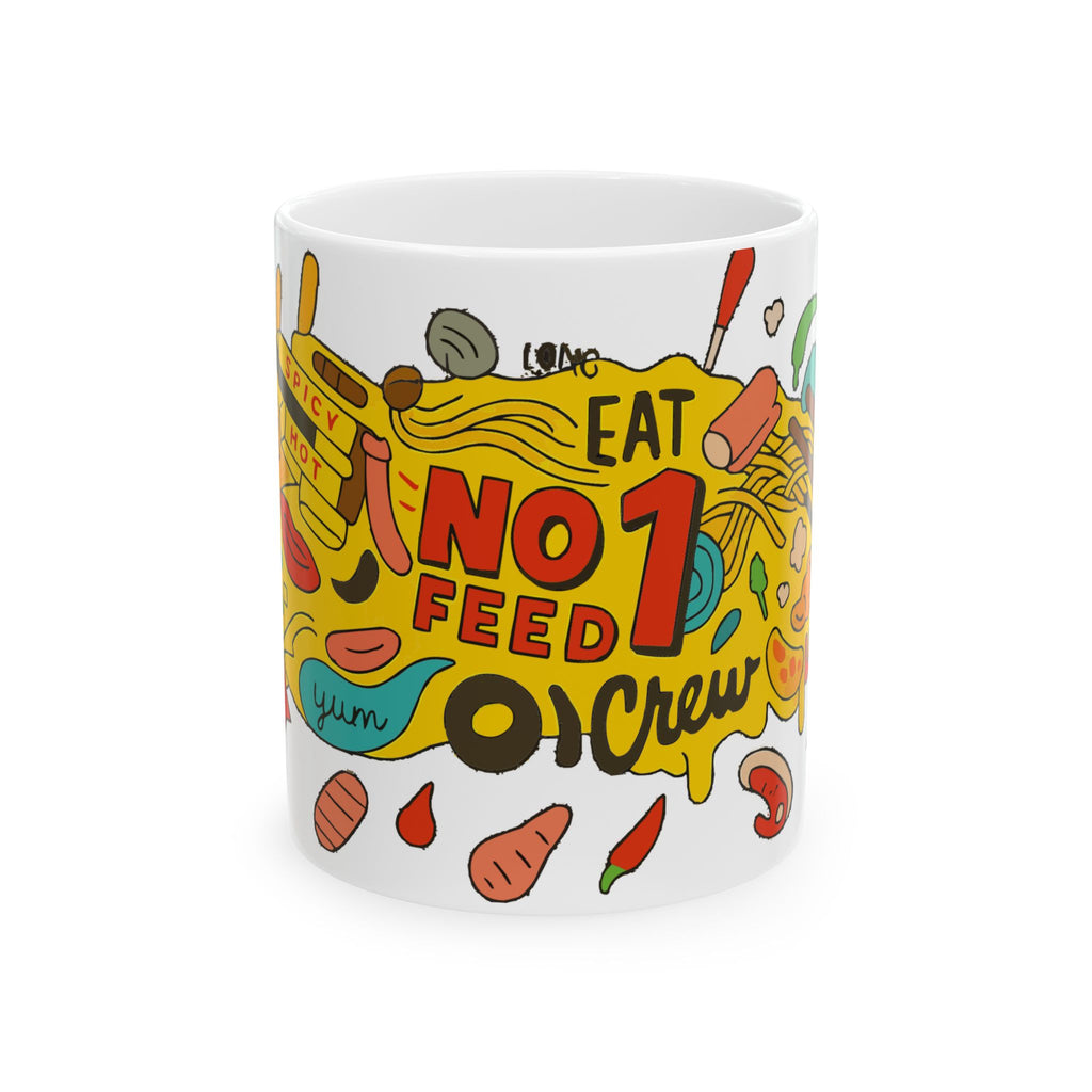 Feed Crew Ceramic Mug |  Personalized Mug