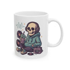 Skull Vibes Ceramic Mug |  Personalized Mug