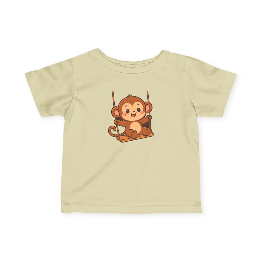 Monkey fun Infant Tee, Baby Shirt, Toddler Tee, Farm Animal T-Shirt