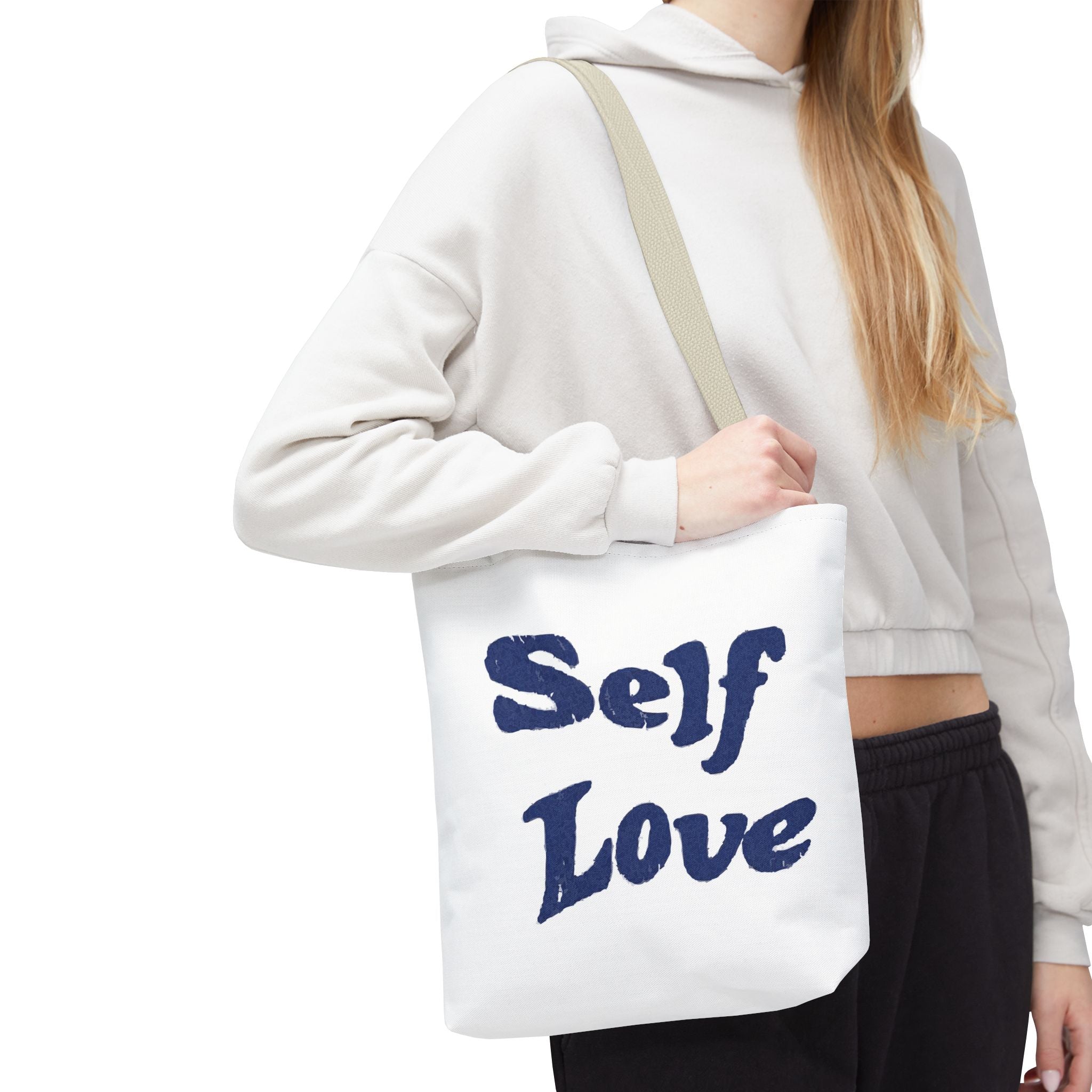 Self Love Tote Bag - Motivational Carryall