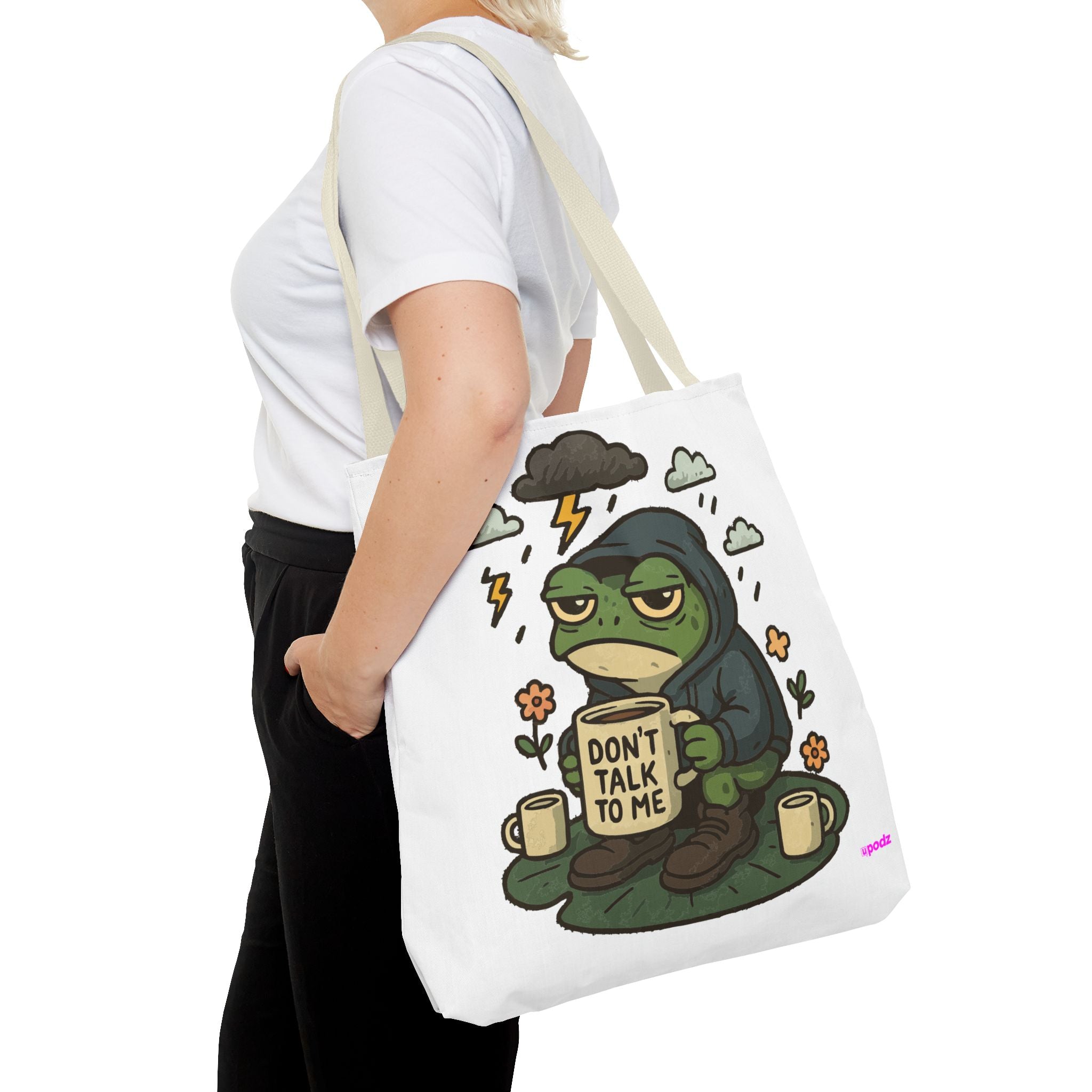 Dont Talk Tote Bag - Quirky Fun Bag