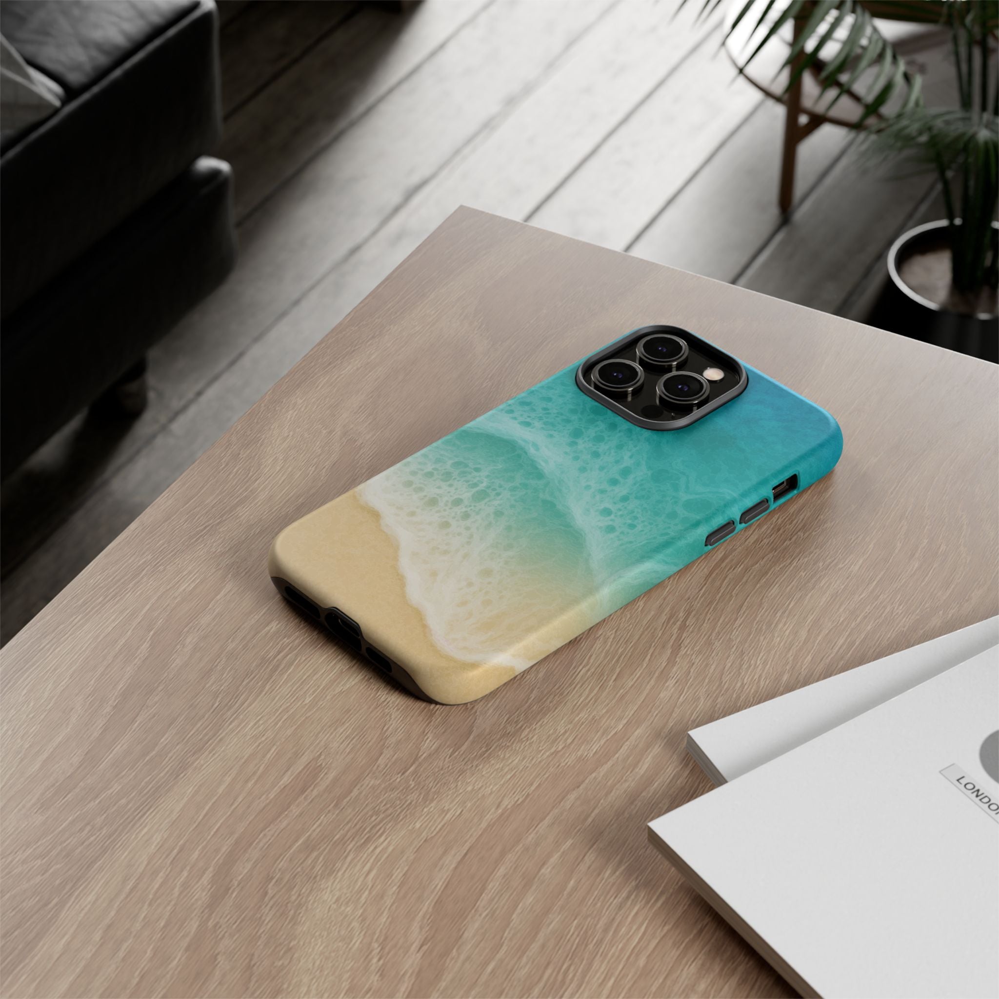 Resin Art, White Cover Design, Tough Cases, Phone Cover