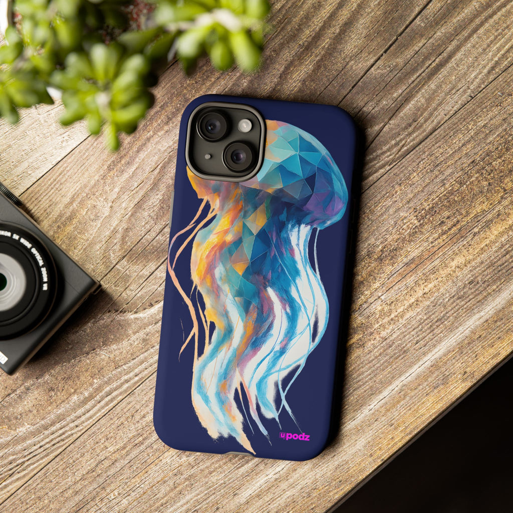 Jellyfish Glow Design, Tough Cases, Phone Cover
