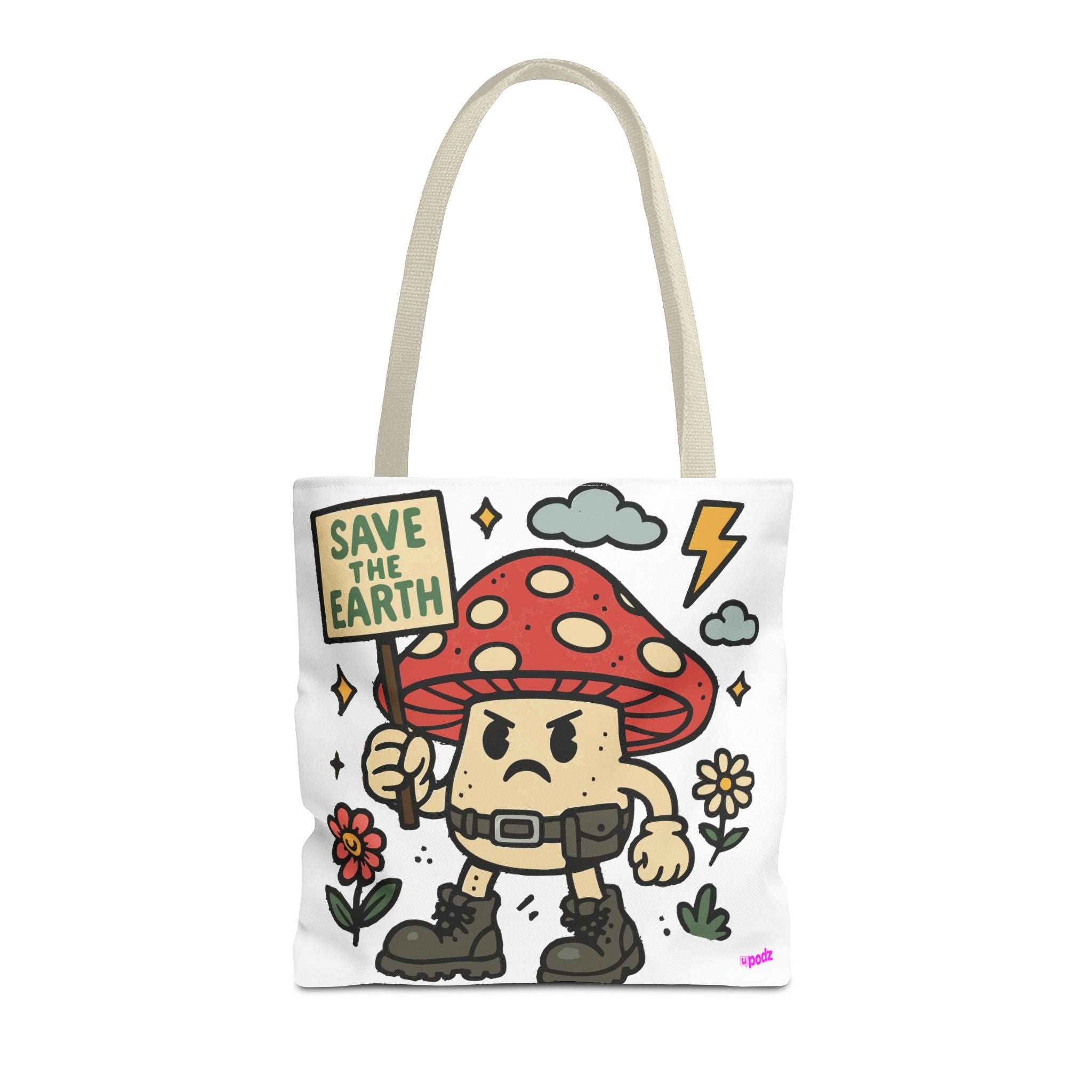 Save The Earth - Quirky Design, Fun Bag