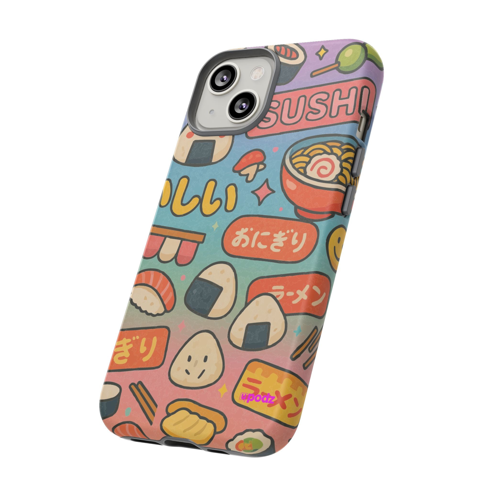 I love Sushi, White Cover Design, Tough Cases, Phone Cover