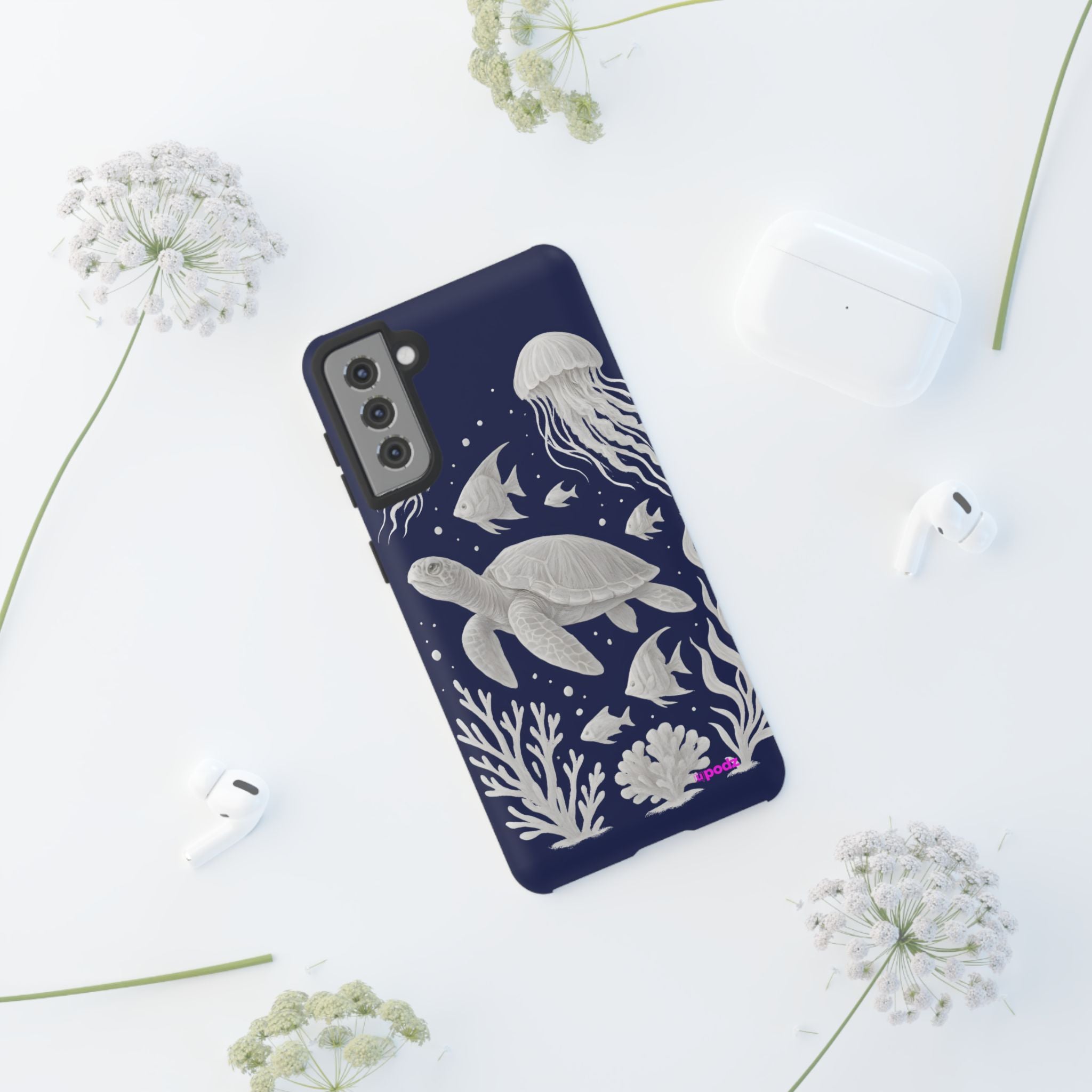 Sea Turtle Design, Tough Cases, Phone Cover