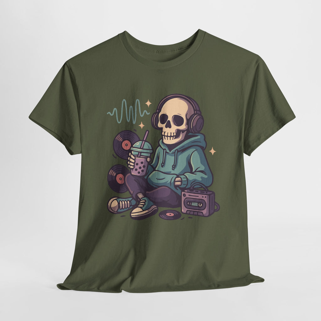 Skull Headphones T-Shirt