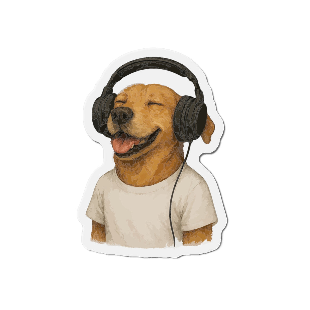 Puppy Vibes Die-Cut Magnets