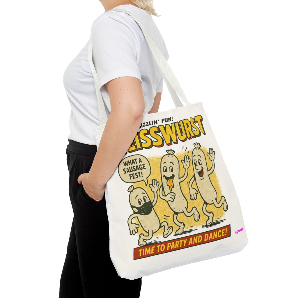 Weiner Fest Tote Bag - Quirky Fun Bag