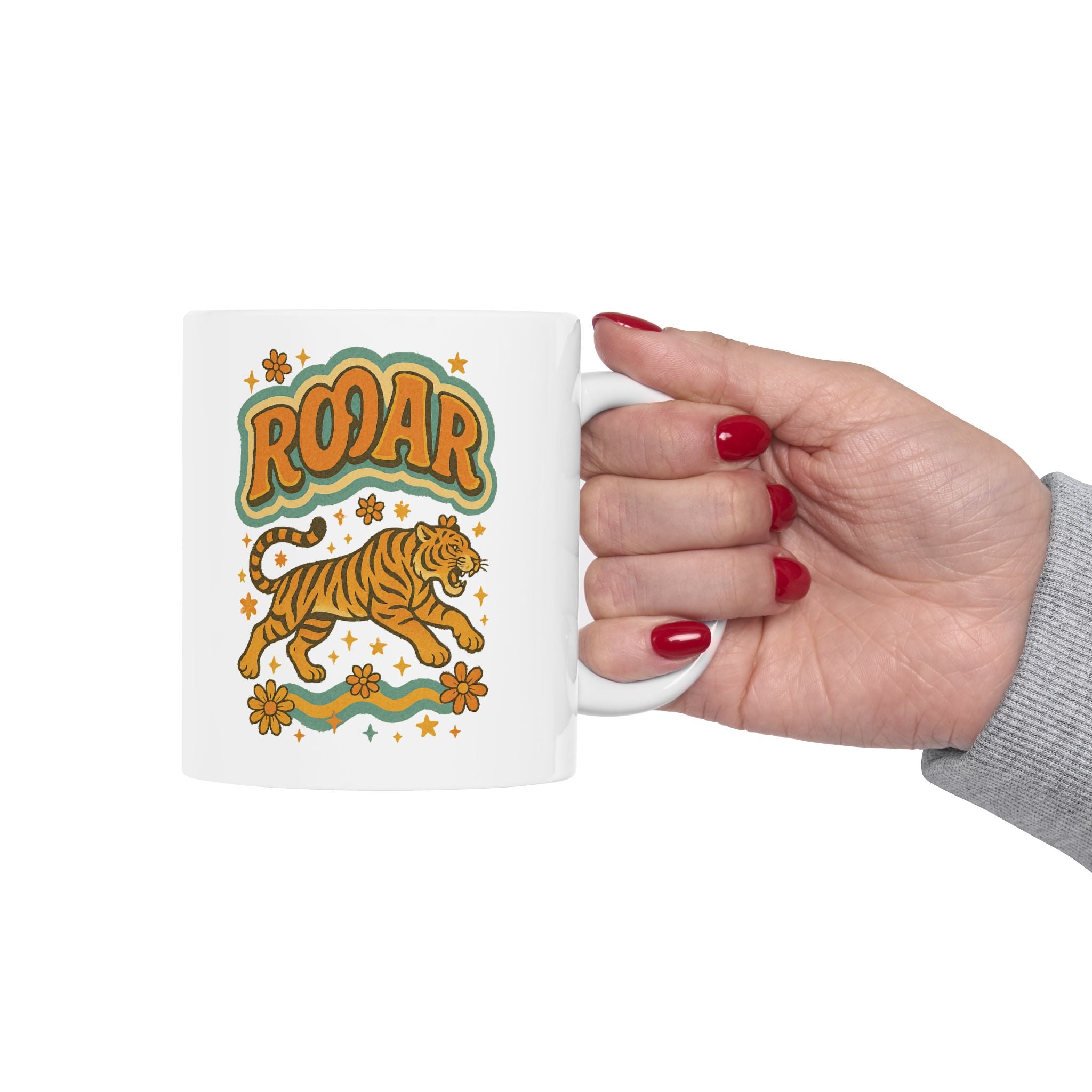 Rooar Ceramic Mug |  Personalized Mug