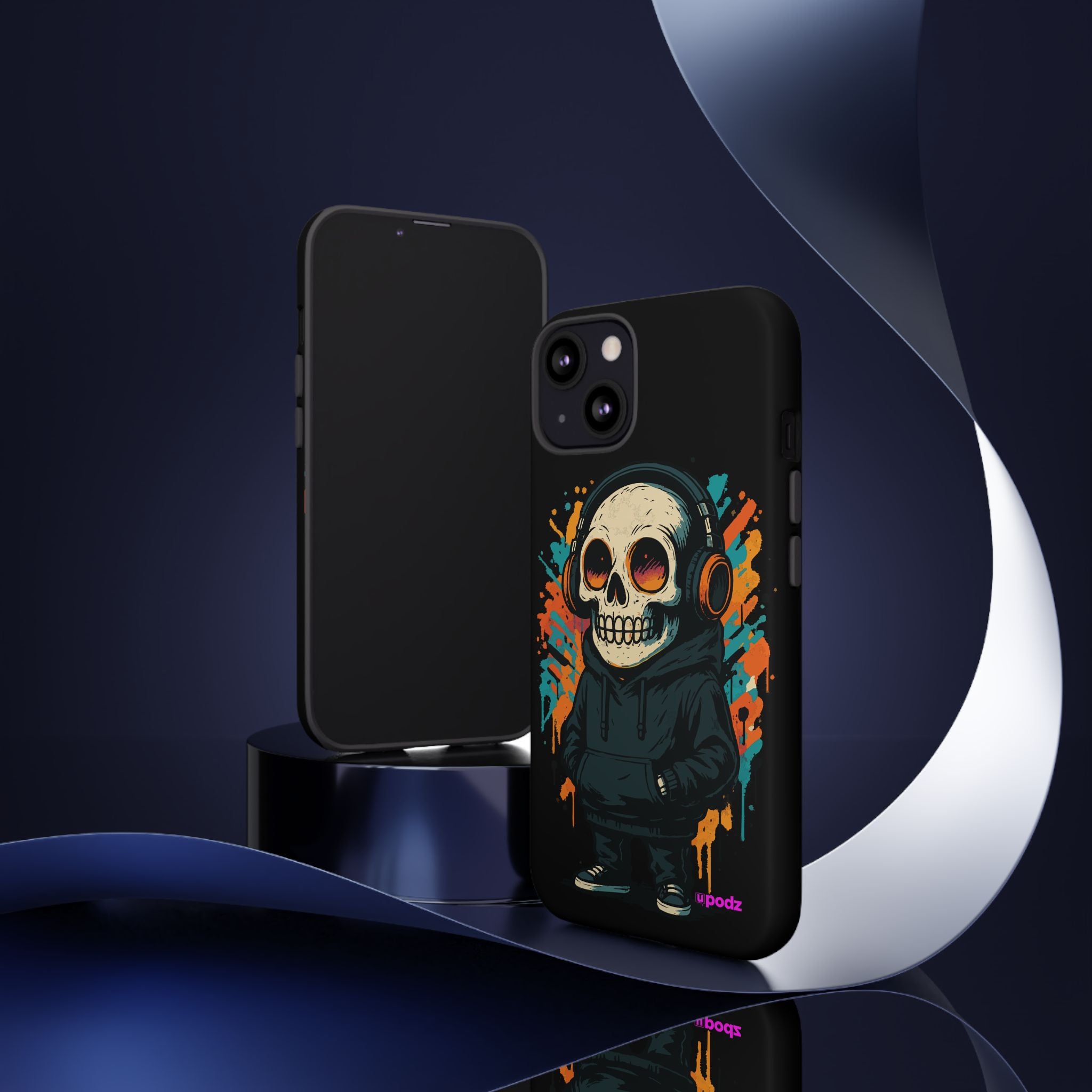 Skull Vibes Design, Tough Cases, Phone Cover