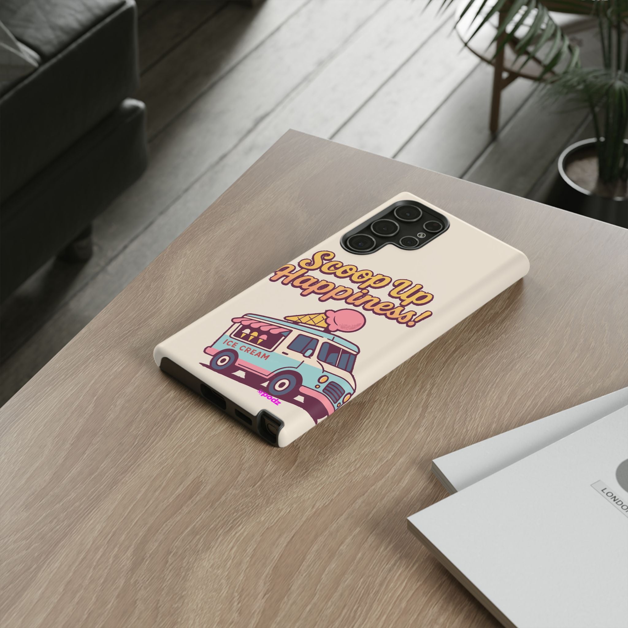 Scoop Up Happiness Design, Tough Cases, Phone Cover