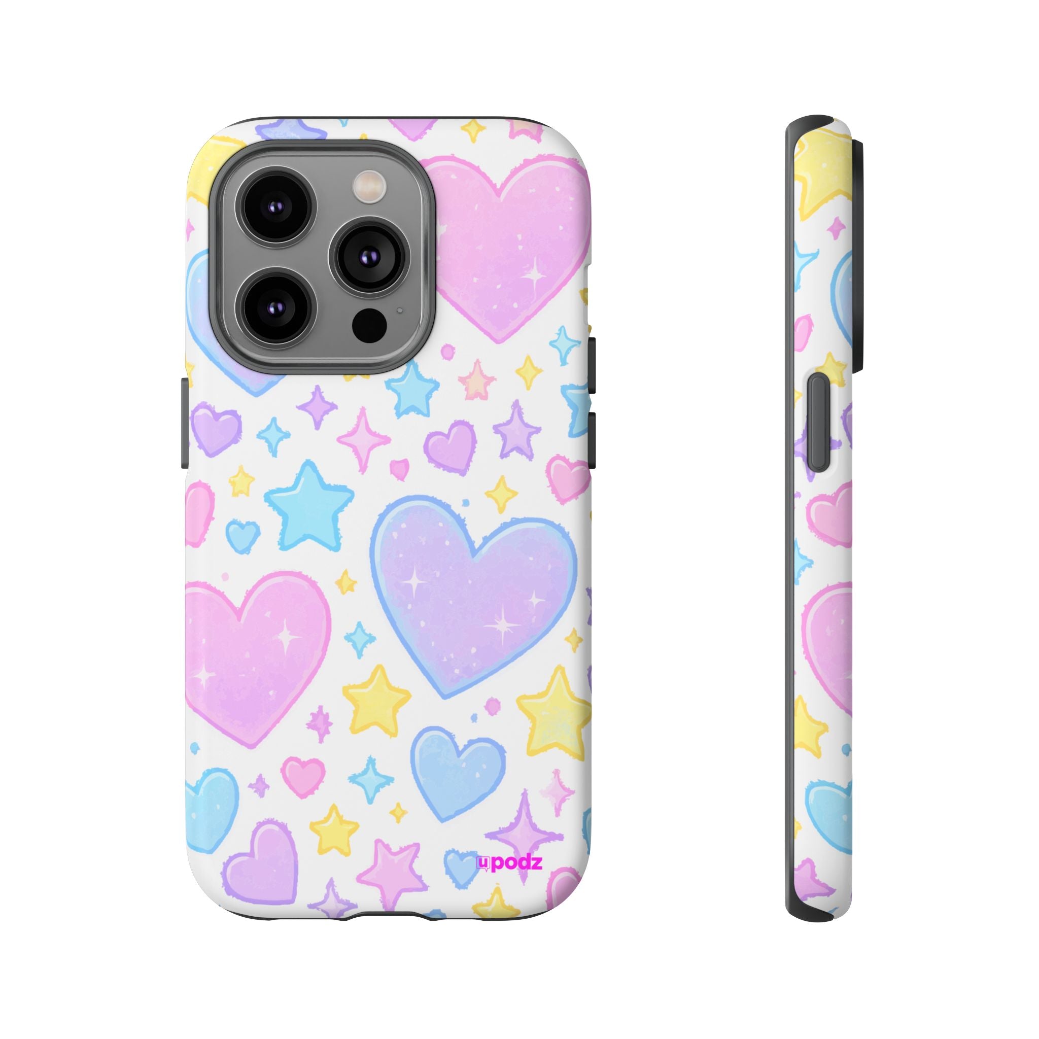 Colourful Doodle Design, Tough Cases, Phone Cover