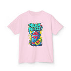 Brain Freeze Kids Tee, Fun Graphic Tee, Kids Cotton T-Shirt