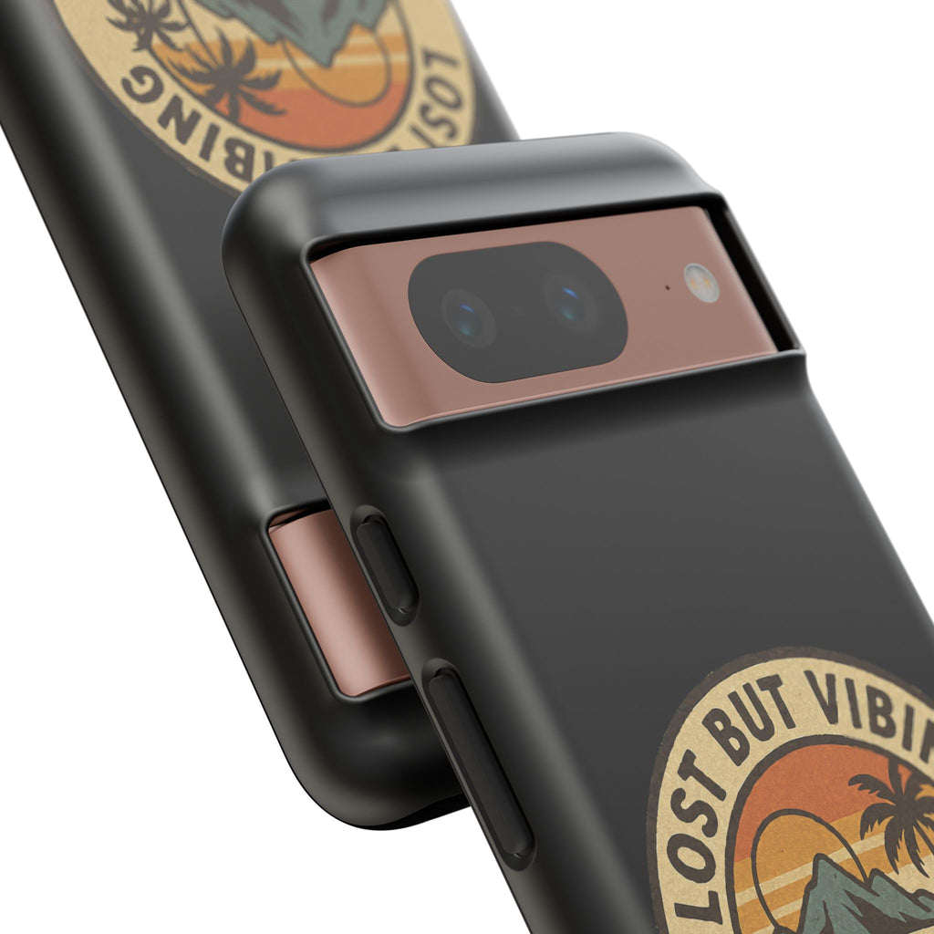 Lost But Vibing Design, Tough Cases, Phone Cover