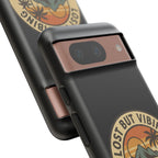 Lost But Vibing Design, Tough Cases, Phone Cover