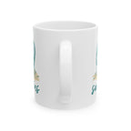 Sandy Toes Ceramic Mug |  Personalized Mug