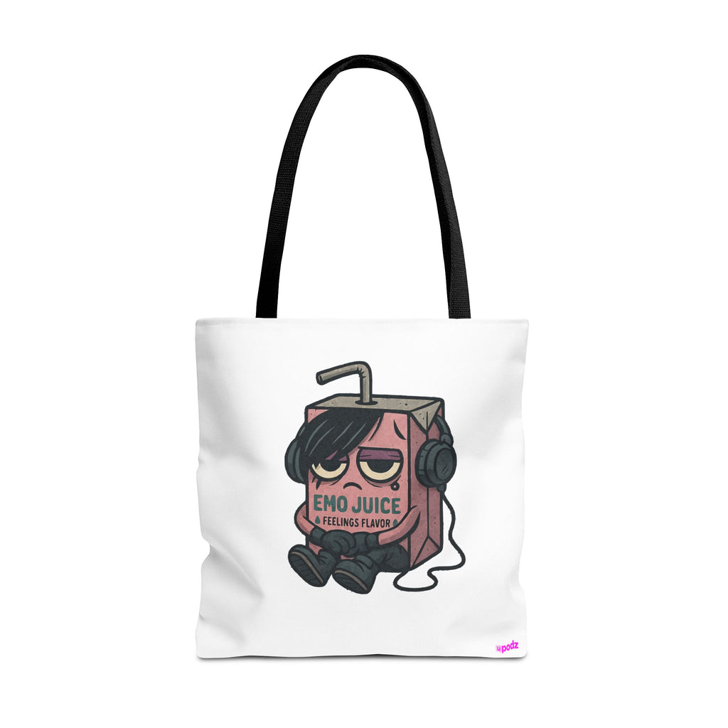 Sad Emo Tote Bag - Quirky Fun Bag