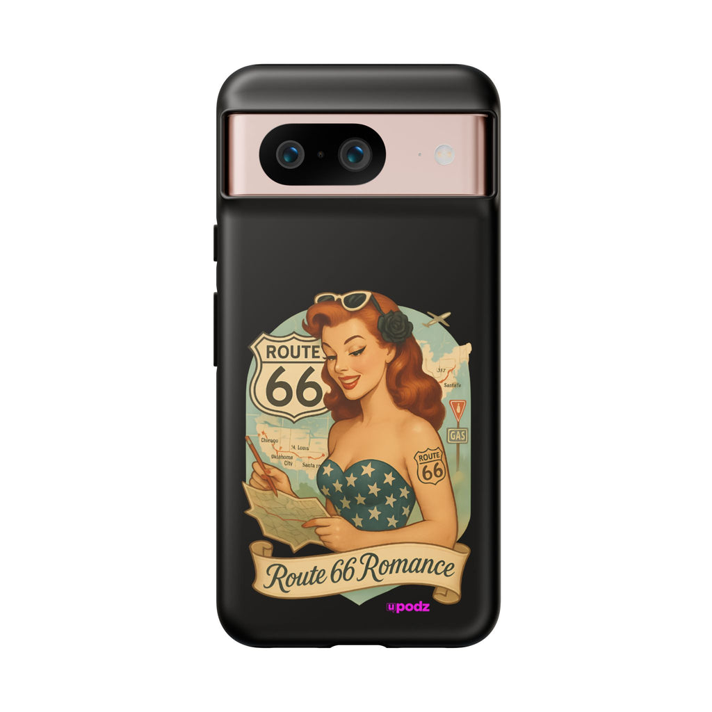 Route 66 Design, Tough Cases, Phone Cover, Unique Gift