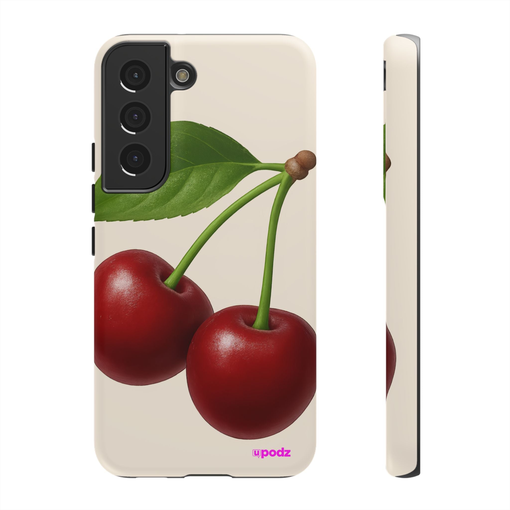 Red Cherry Design, Tough Cases, Phone Cover