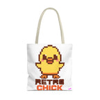 Retro Chick Tote Bag - Quirky Fun Bag