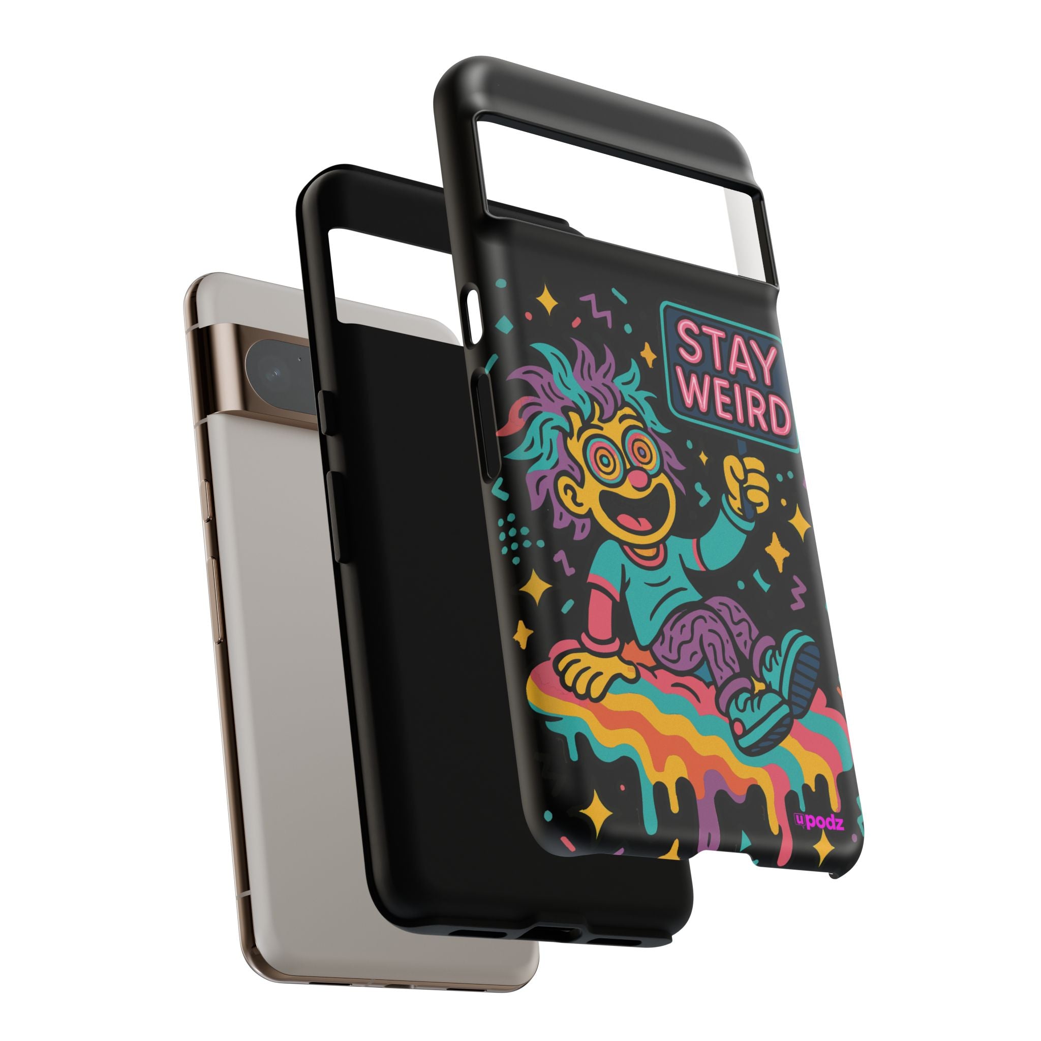 Stay Weird Design, Tough Cases, Phone Cover