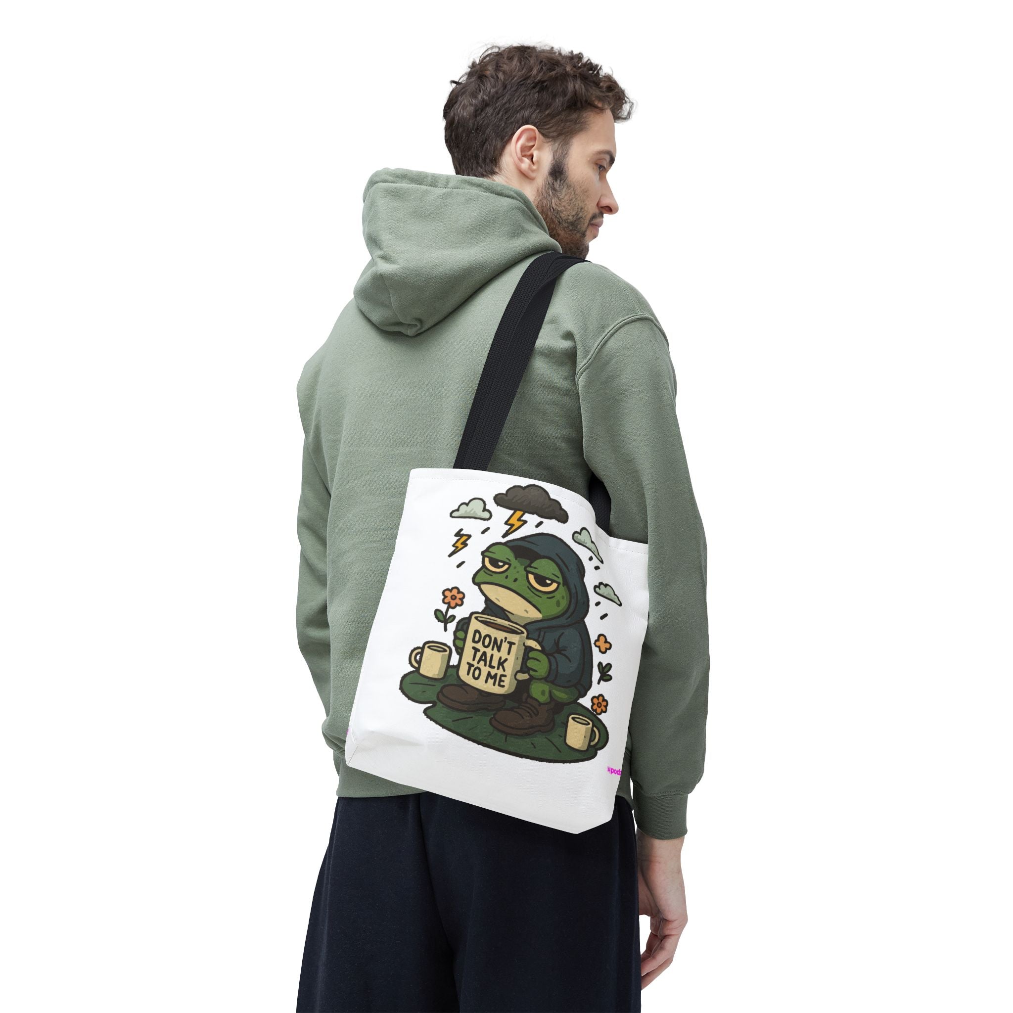 Dont Talk Tote Bag - Quirky Fun Bag