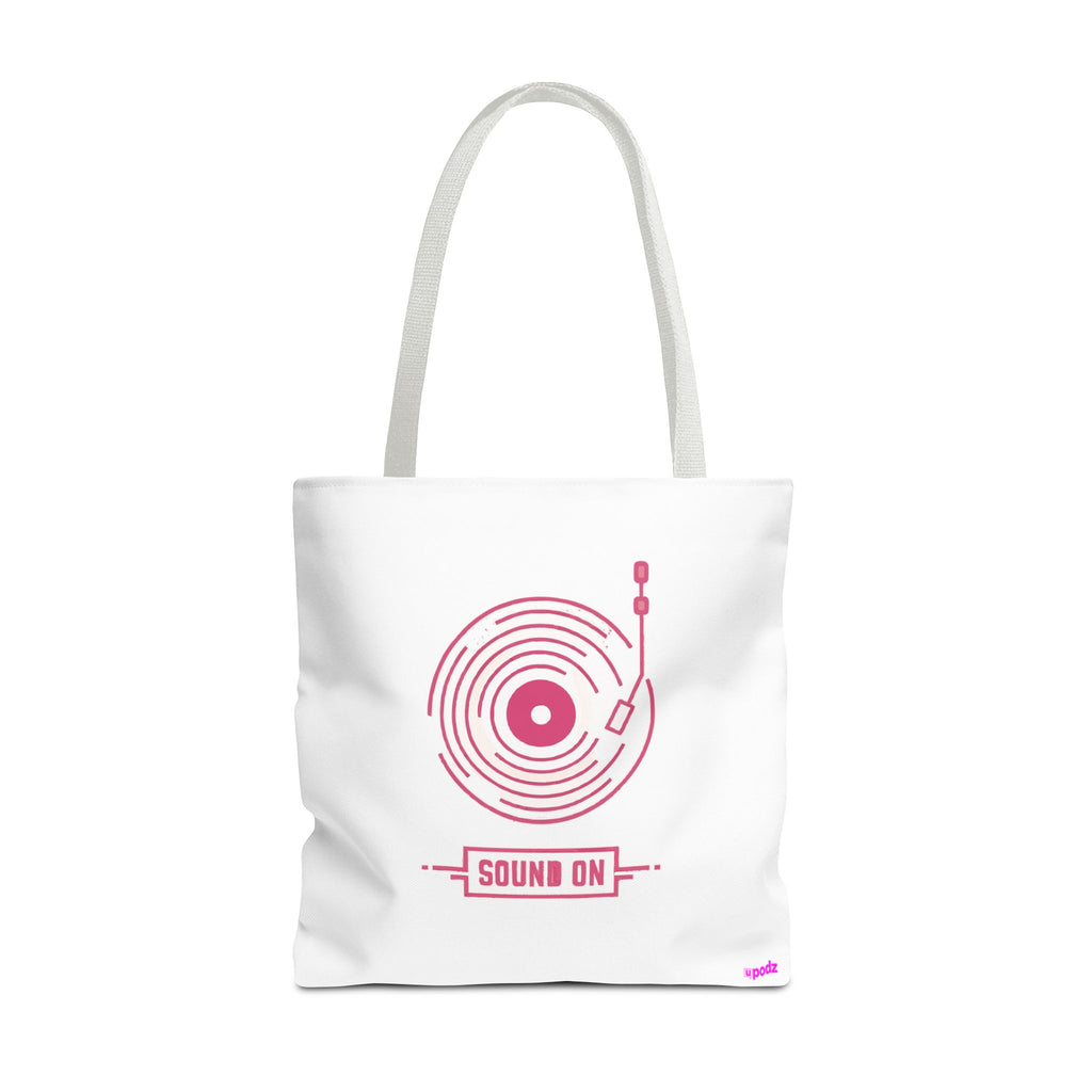 Sound On Tote Bag Design, Fun Bag