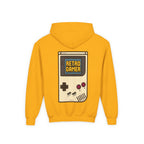 Retro Gamer Youth Hooded Sweatshirt, Casual Wear