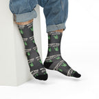 My Dad Rocks Design, Sublimation Crew Socks