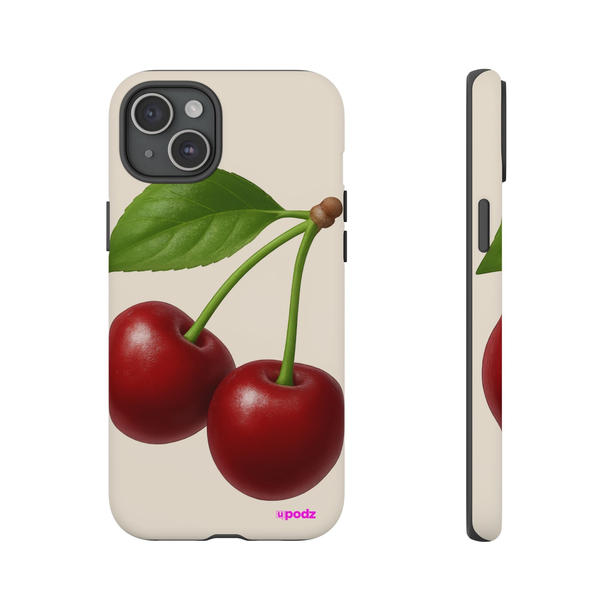 Red Cherry Design, Tough Cases, Phone Cover