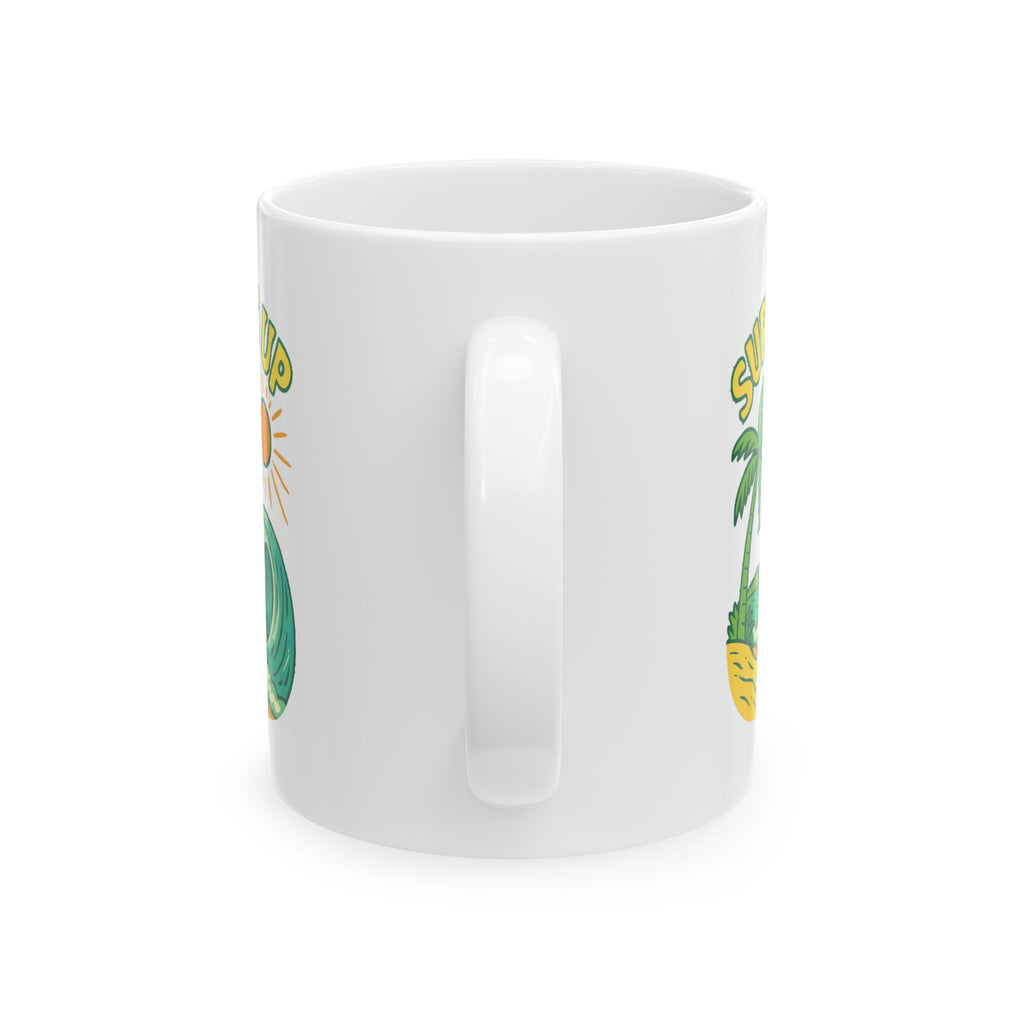 Surfs Up Ceramic Mug |  Personalized Mug