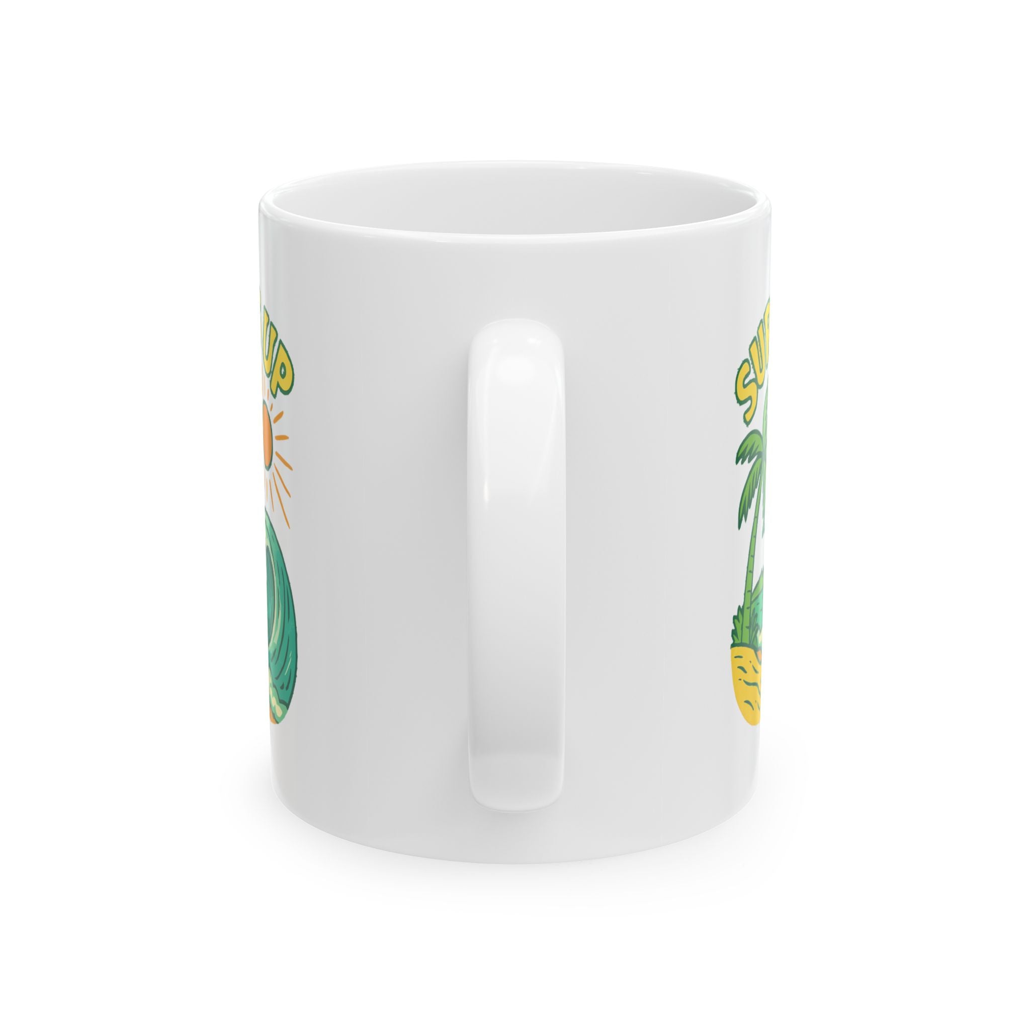 Surfs Up Ceramic Mug |  Personalized Mug