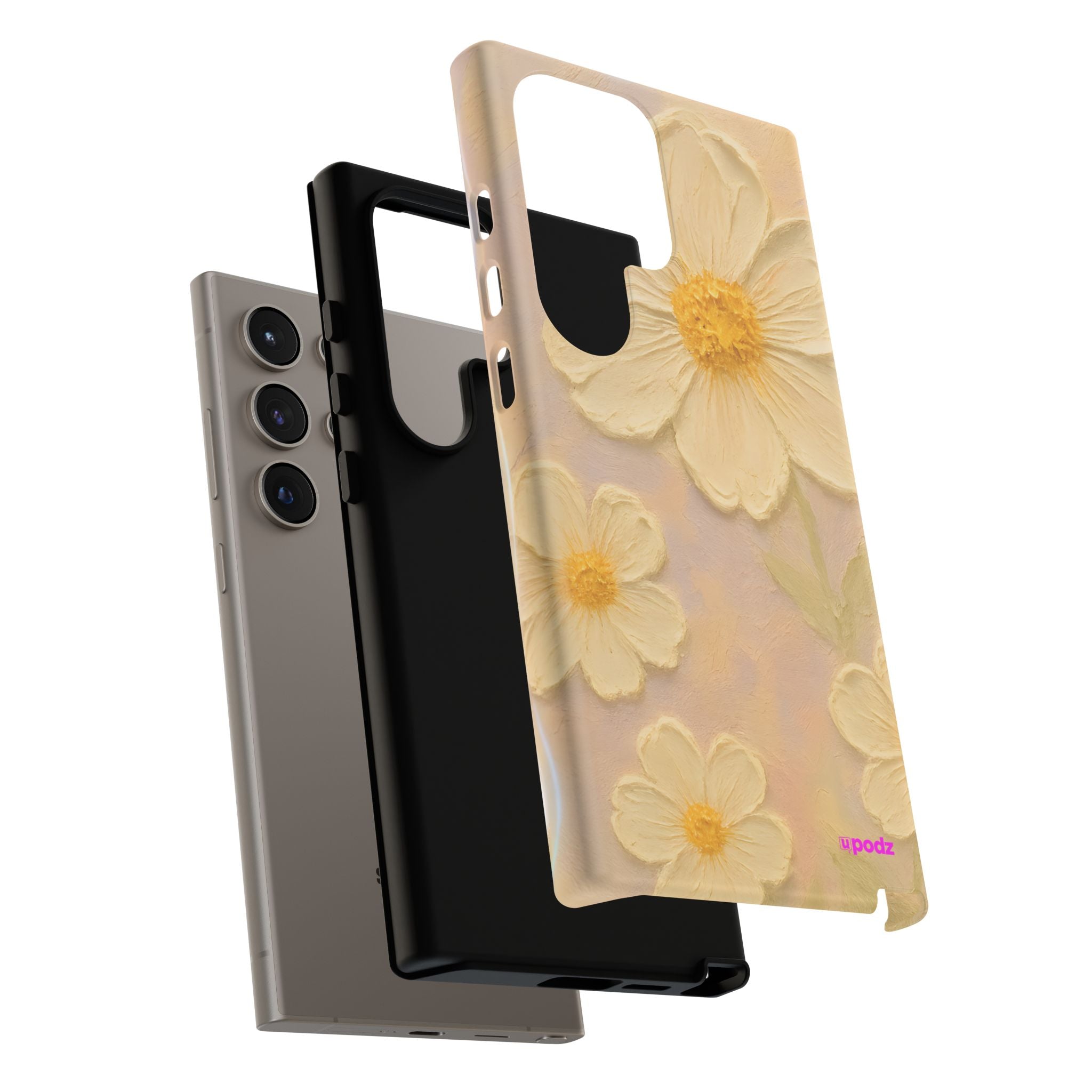 Phone Cases - Colorful Retro Oil Painting Flower