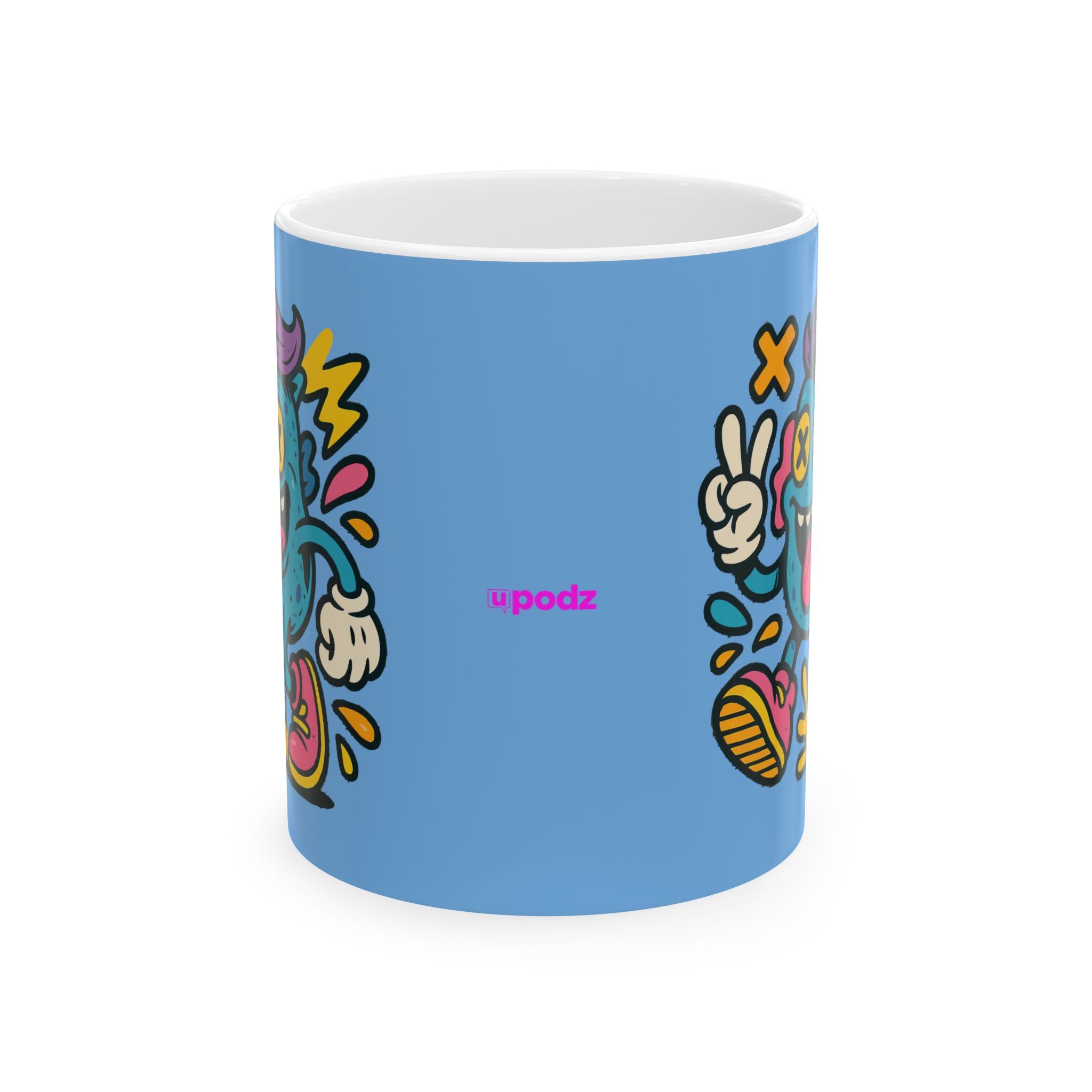 XX Eyes Ceramic Mug |  Personalized Mug