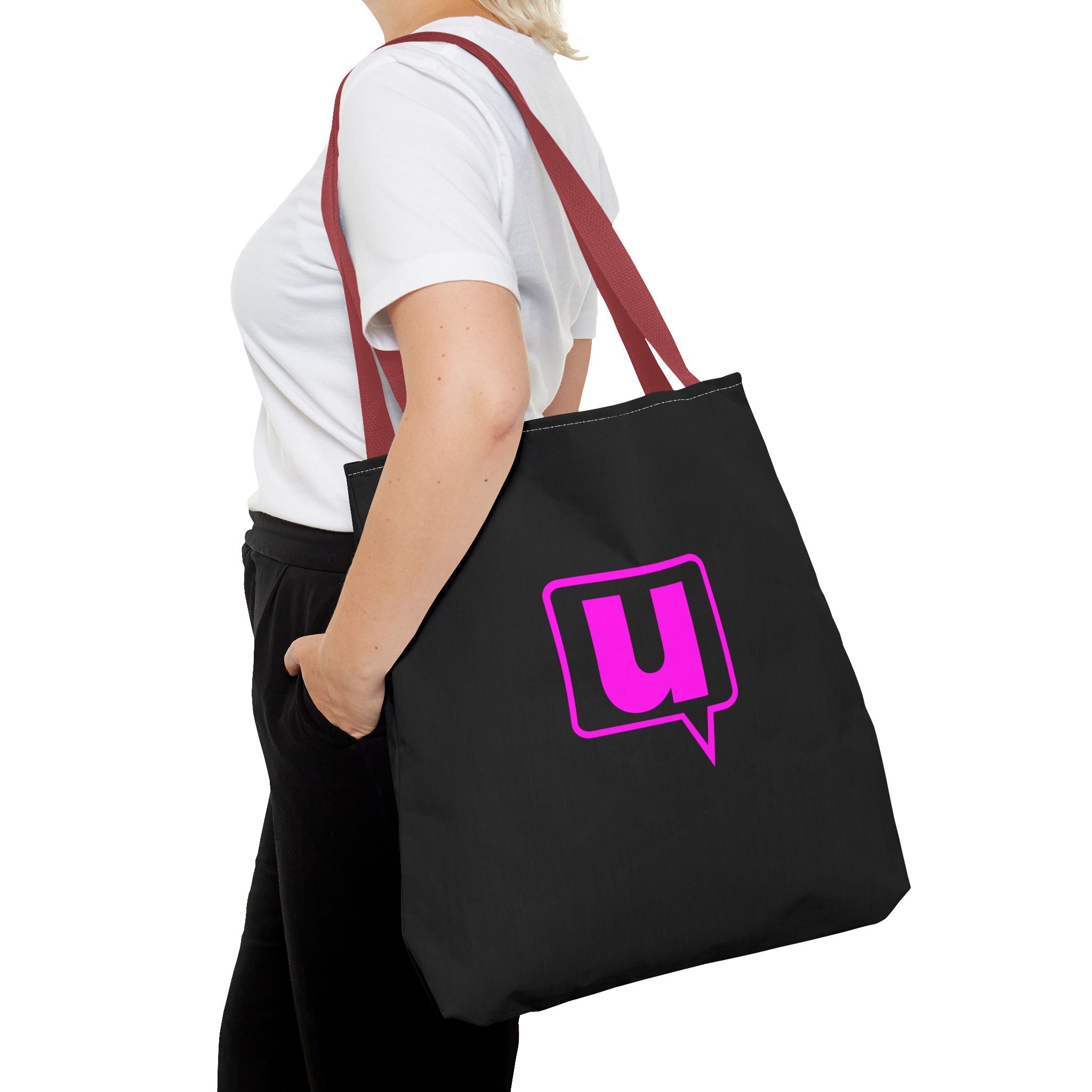U Tote Bag, Inspirational Gift, Eco-Friendly Shopping Bag