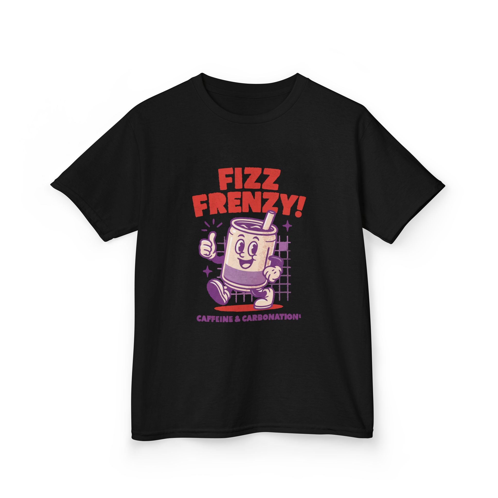 Fizz Frenzy! Kids Tee, Fun Graphic Tee, Kids Cotton T-Shirt