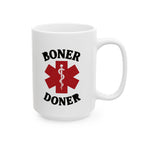 Boner Doner Ceramic Mug |  Personalized Mug