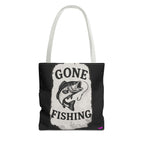 Gone Fishing Tote Bag - Quirky Fun Bag