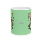 Save The Earth Ceramic Mug |  Personalized Mug